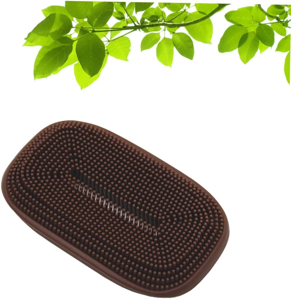 Unomor Silicone Soap Holder Dish Brush Drainage Tray