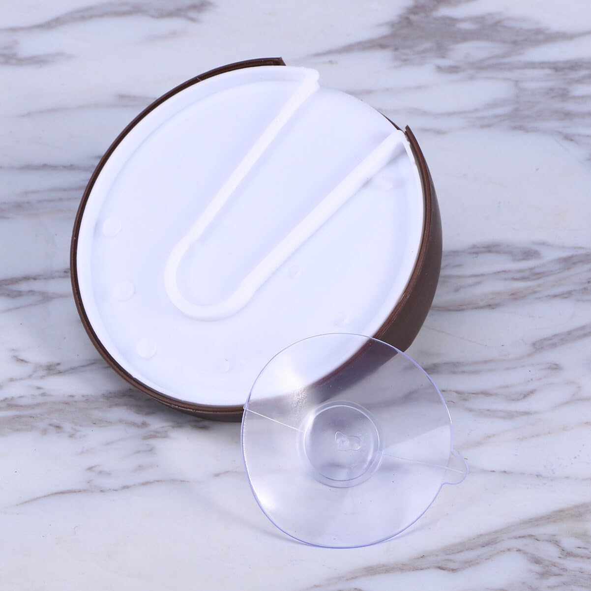 Cabilock - Wall-Mounted Soap Holder Durable ABS Suction Dish for Bathroom Beyond