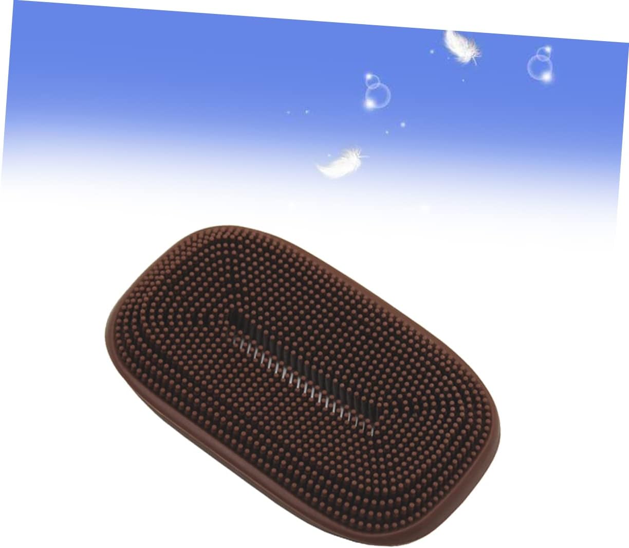 Unomor Silicone Soap Holder Dish Brush Drainage Tray