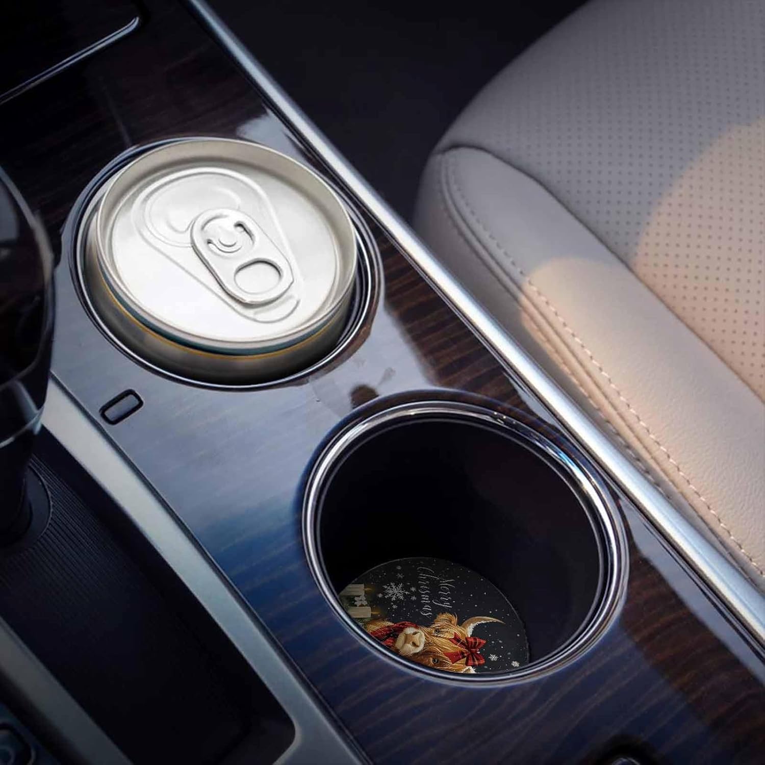 Litter StarCar Coasters Christmas Gift Set 4 Pcs