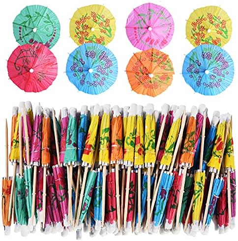 ALINK Cocktail Drink Umbrella Picks 144 pcs 1