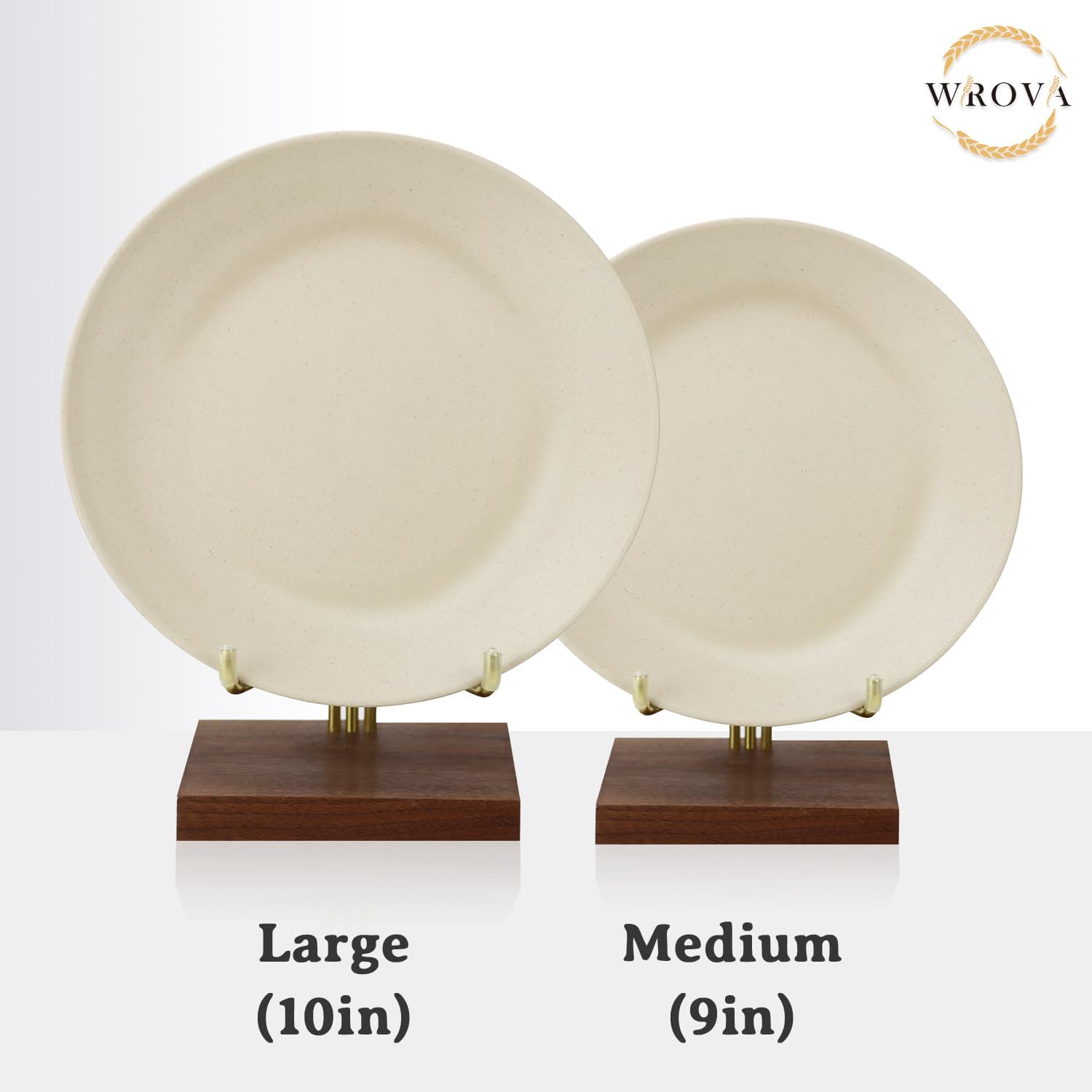 Wrova Wheat Straw Dinner Plates