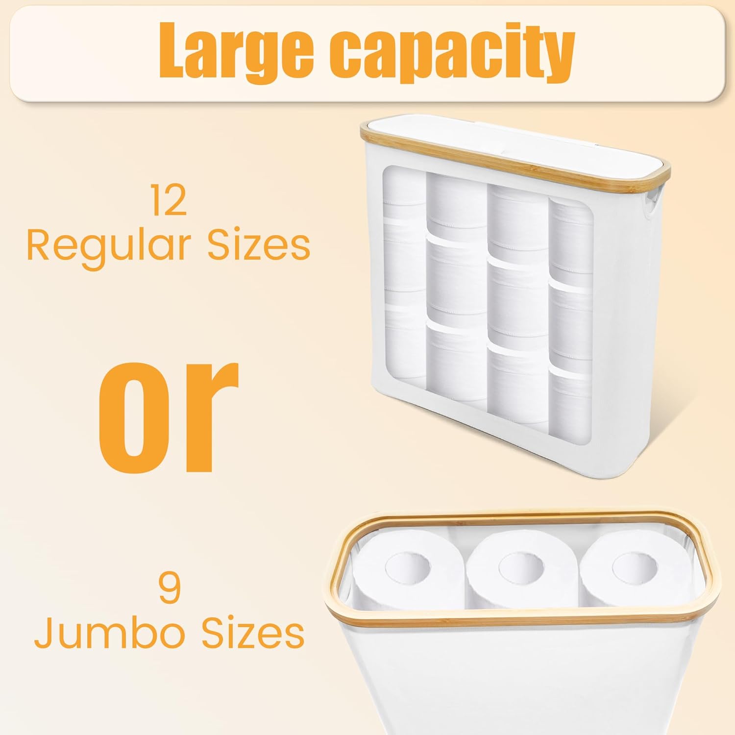 Sturdy Toilet Paper Basket