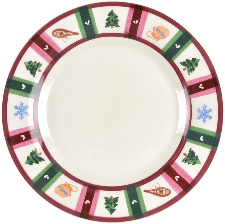 Cozy Pfaltzgraff Snow Bear Dinner Plate Durable and Festive