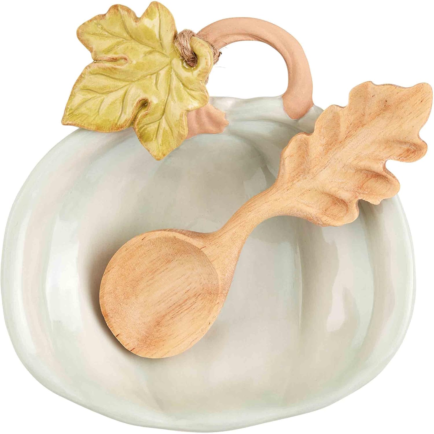 Mud Pie Blue pumpkin Tidbit Set