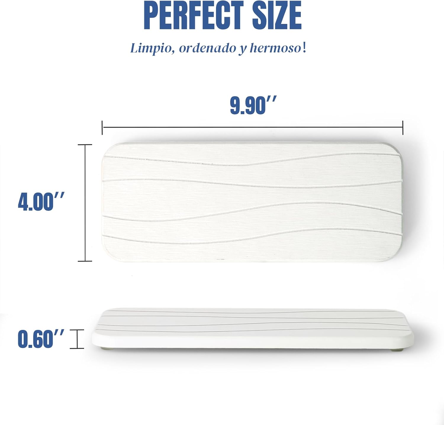 Fast Drying Diatomite Bathroom Tray