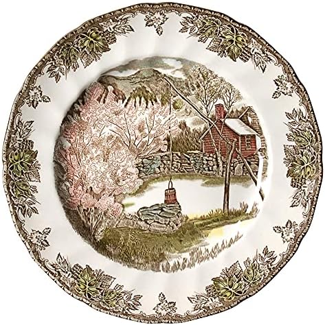 Johnson Brothers Friendly Village Dinner Plate Relax and Enjoy