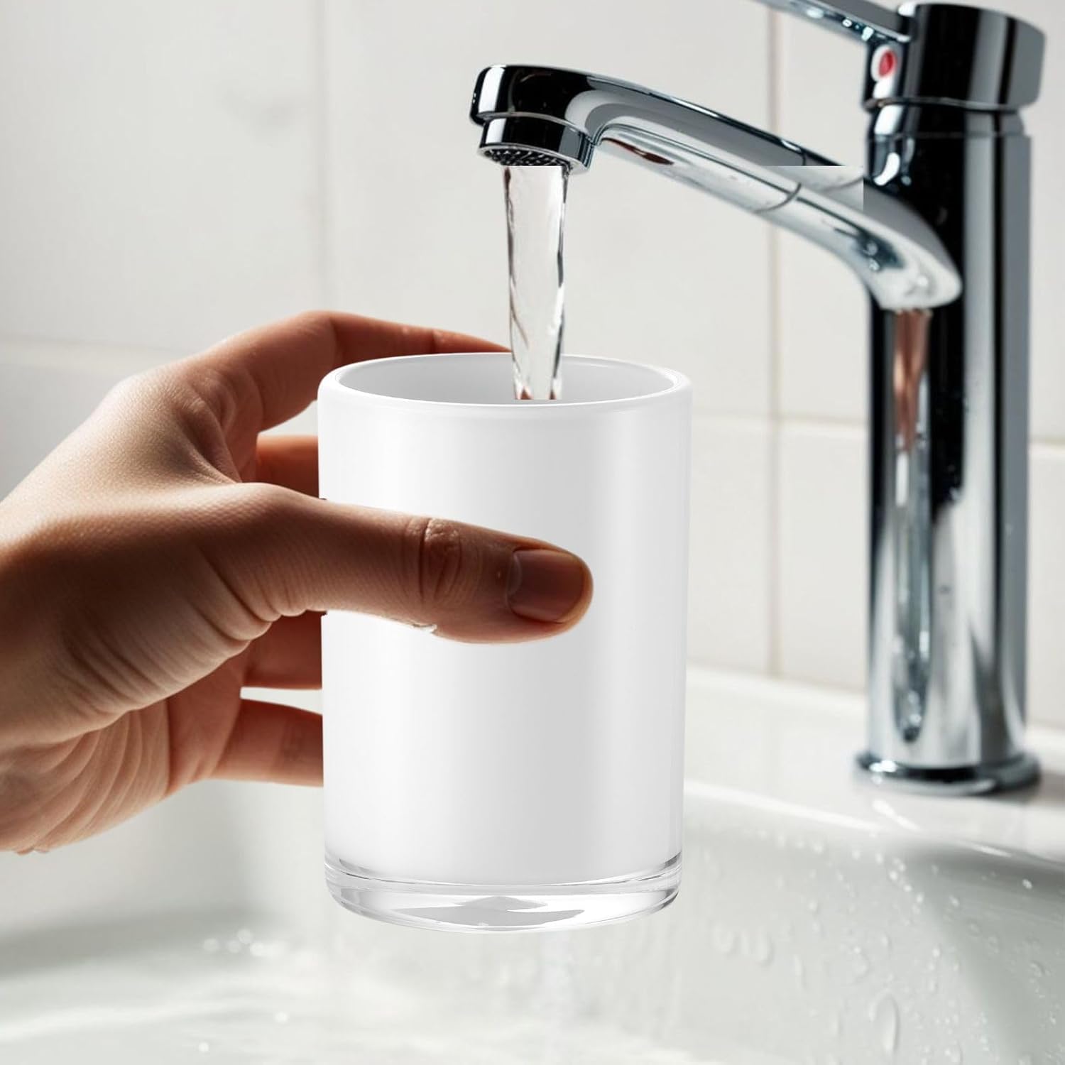 Stylish Shatterproof Premium Bathroom Tumbler for Modern Design