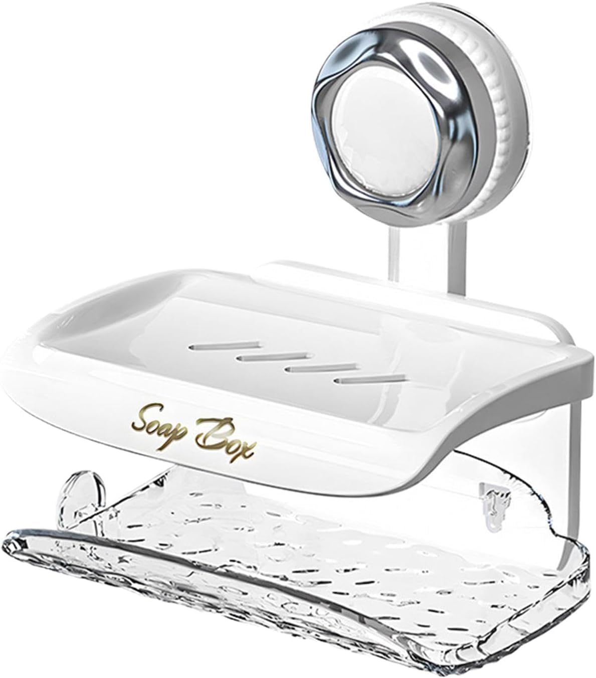 Suction Soap Holder compact for bathroom organization