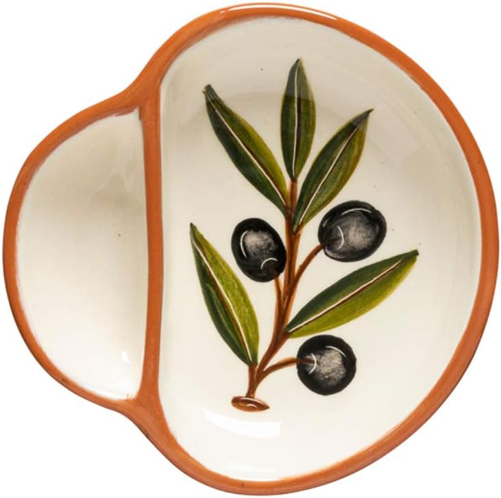 Casafina 6 Ceramic Olive Dish