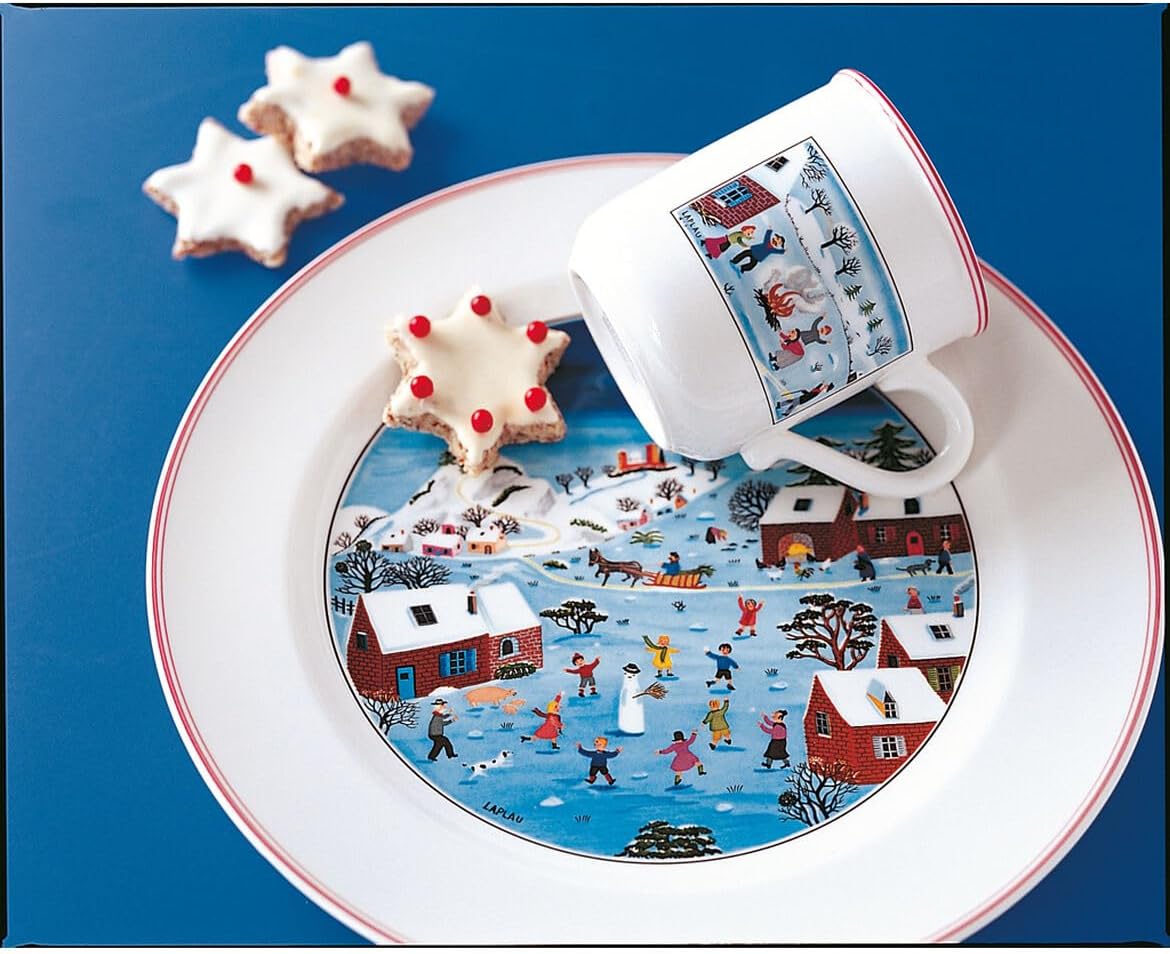 Villeroy Boch Christmas Dinner Plate 105 Premium Hand-Crafted Dinnerware