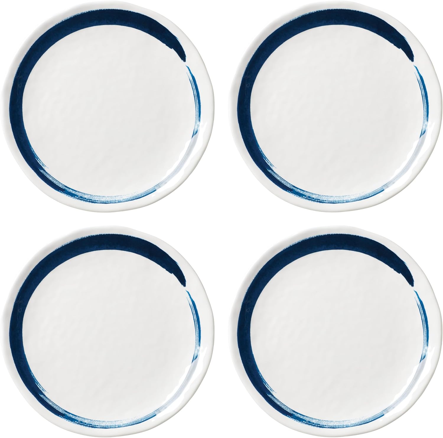 Lenox Blue Bay Melamine Dinner Plates Set of 4 - Durable Stylish