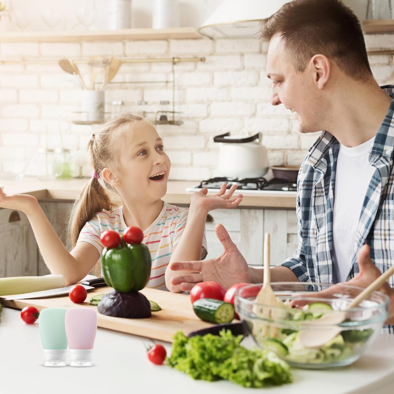 4-Piece Squeeze Salad Dressing Set