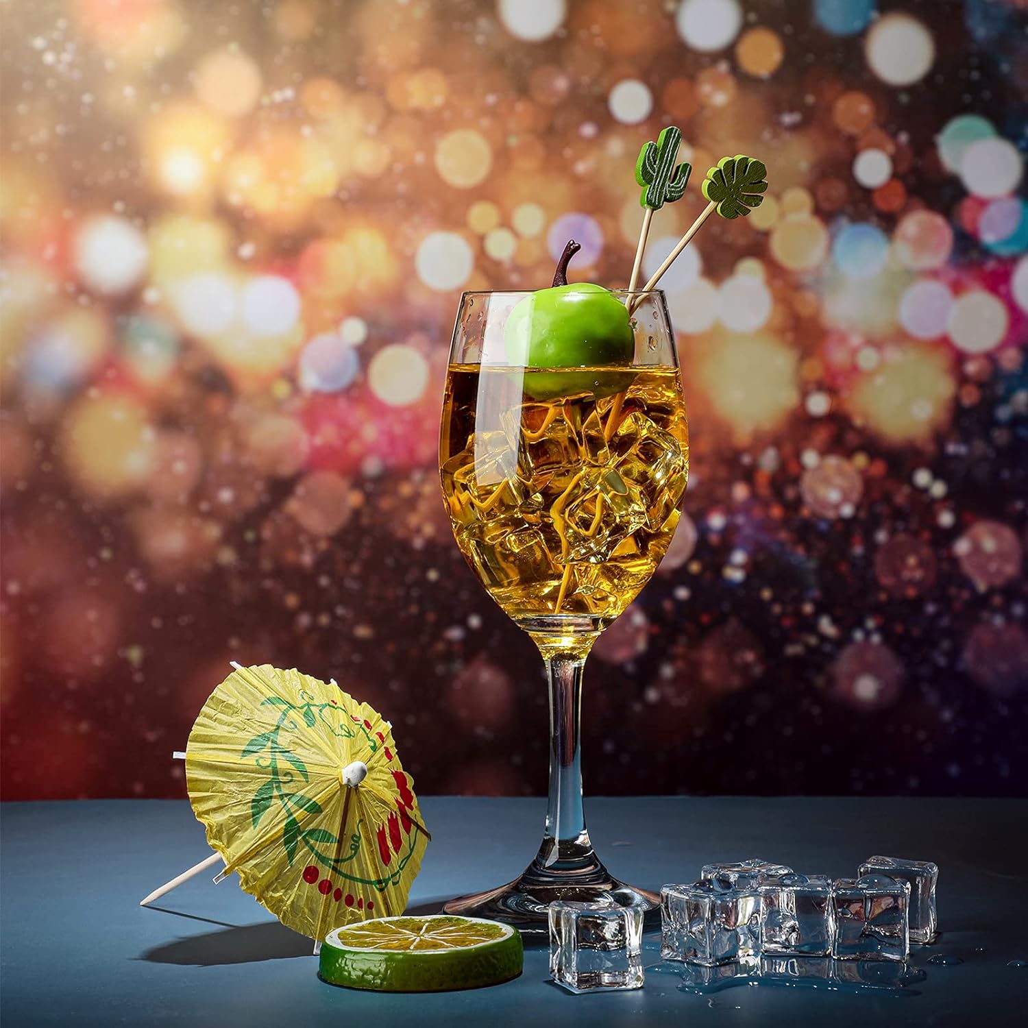 Bamboo Cocktail Accessories Set for Bar Tools Drinks