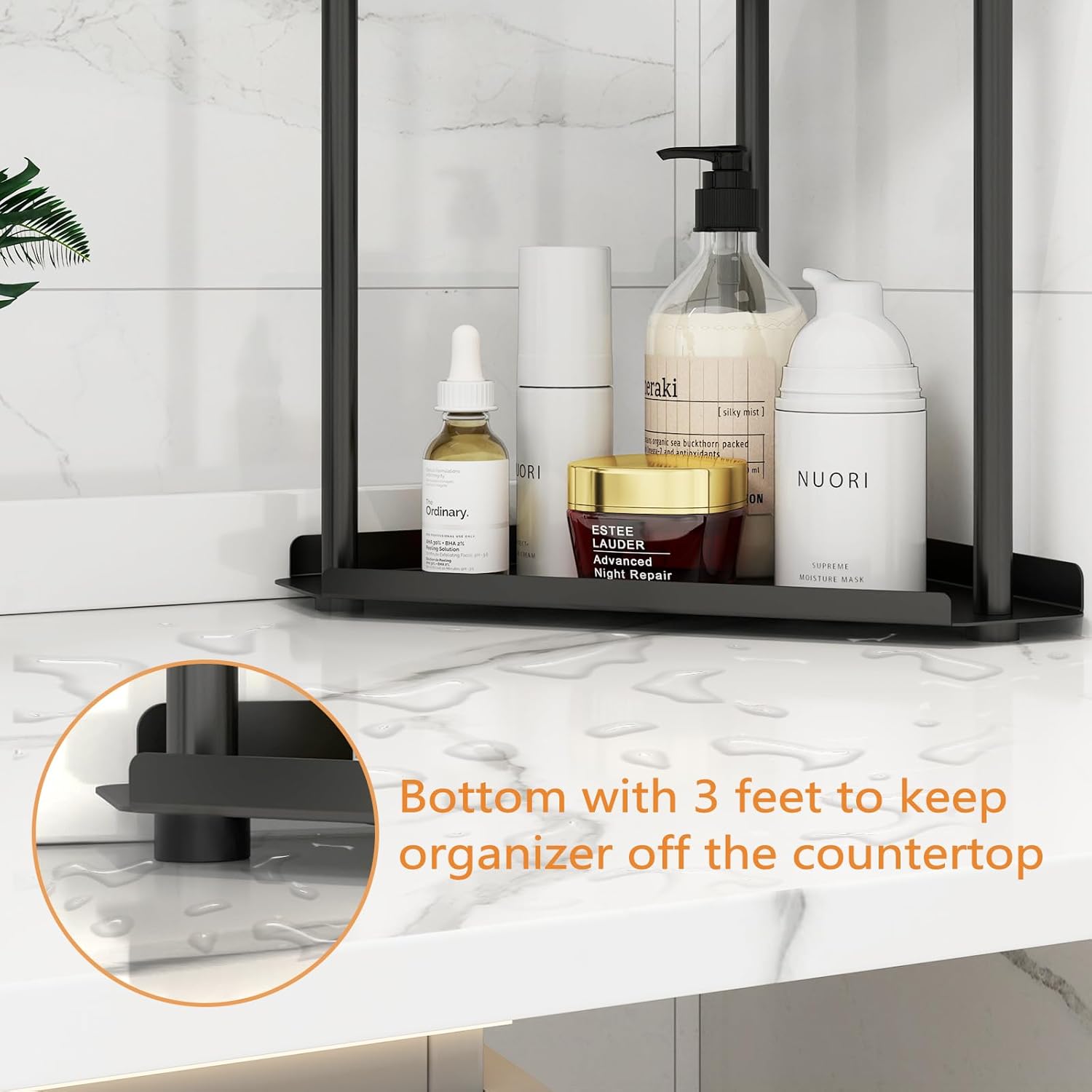 Sturdy 3-Tier Bath Organizer