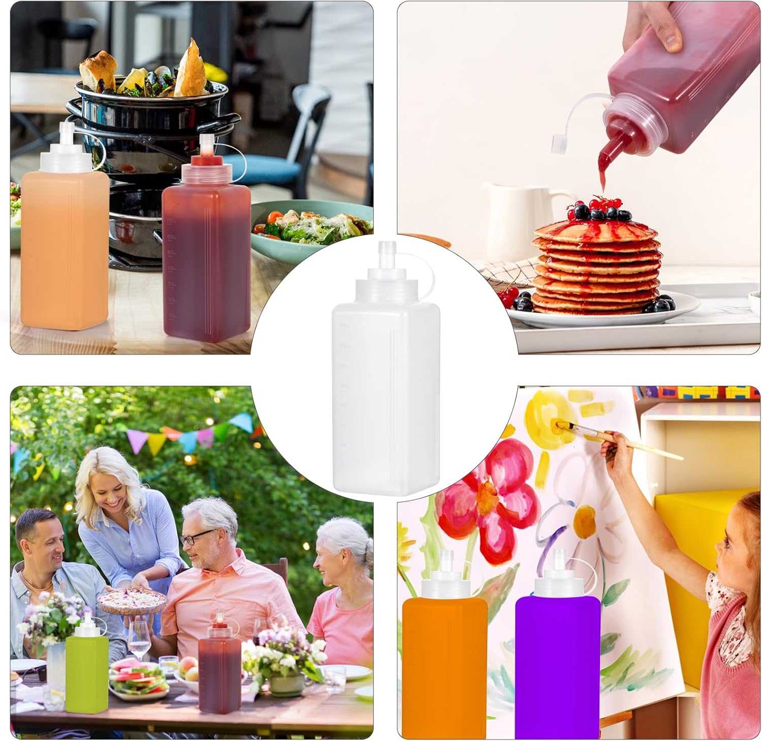 Sturdy Squeezer Bottle for Saucy Goodness - 27oz800ML