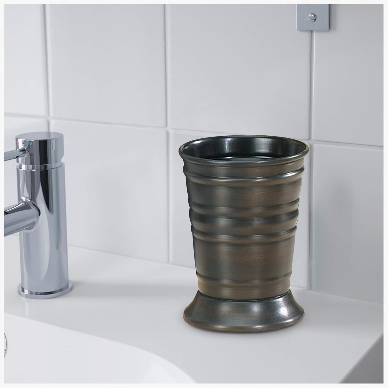 Compact Stylish Multi-Functional Tumbler for Bathroom More