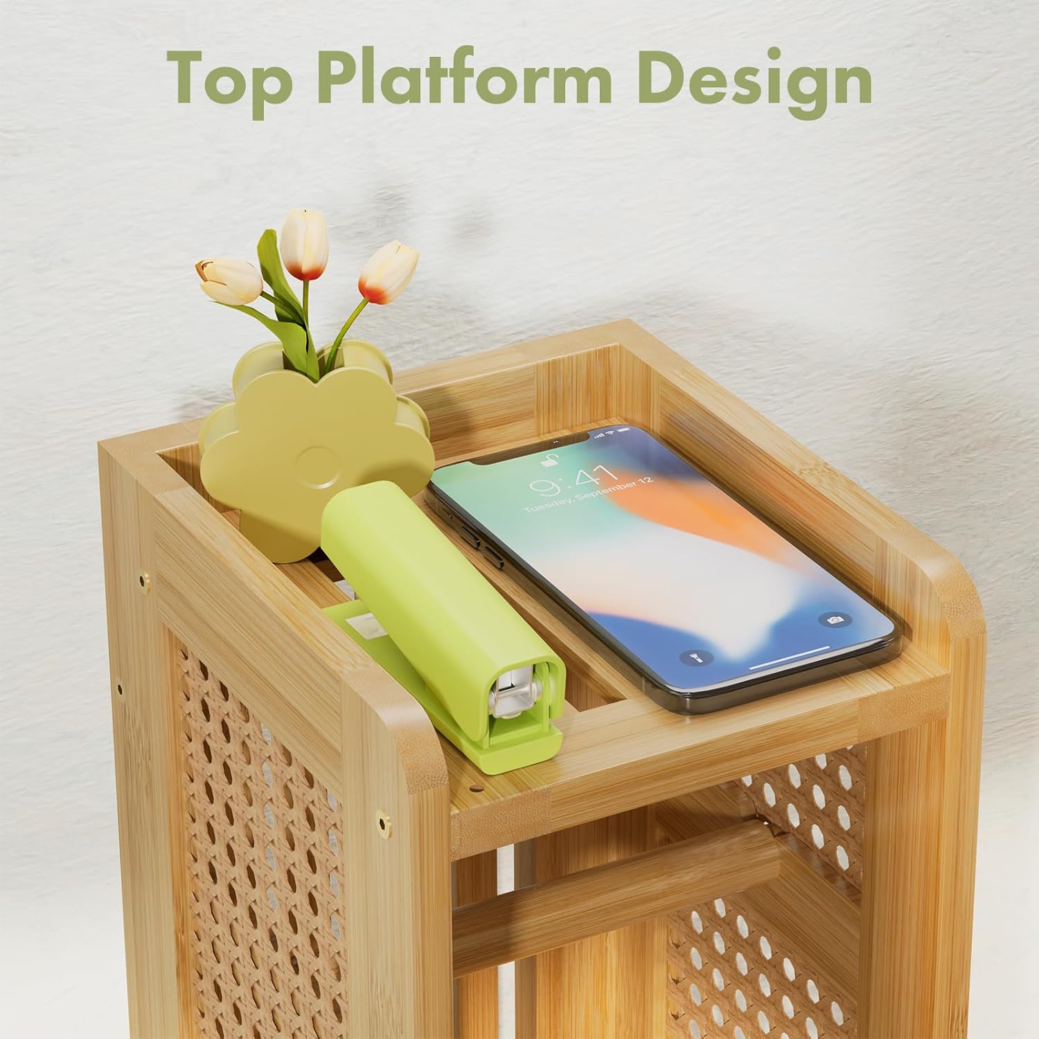 AmazerBath Toilet Paper Storage Cabinet