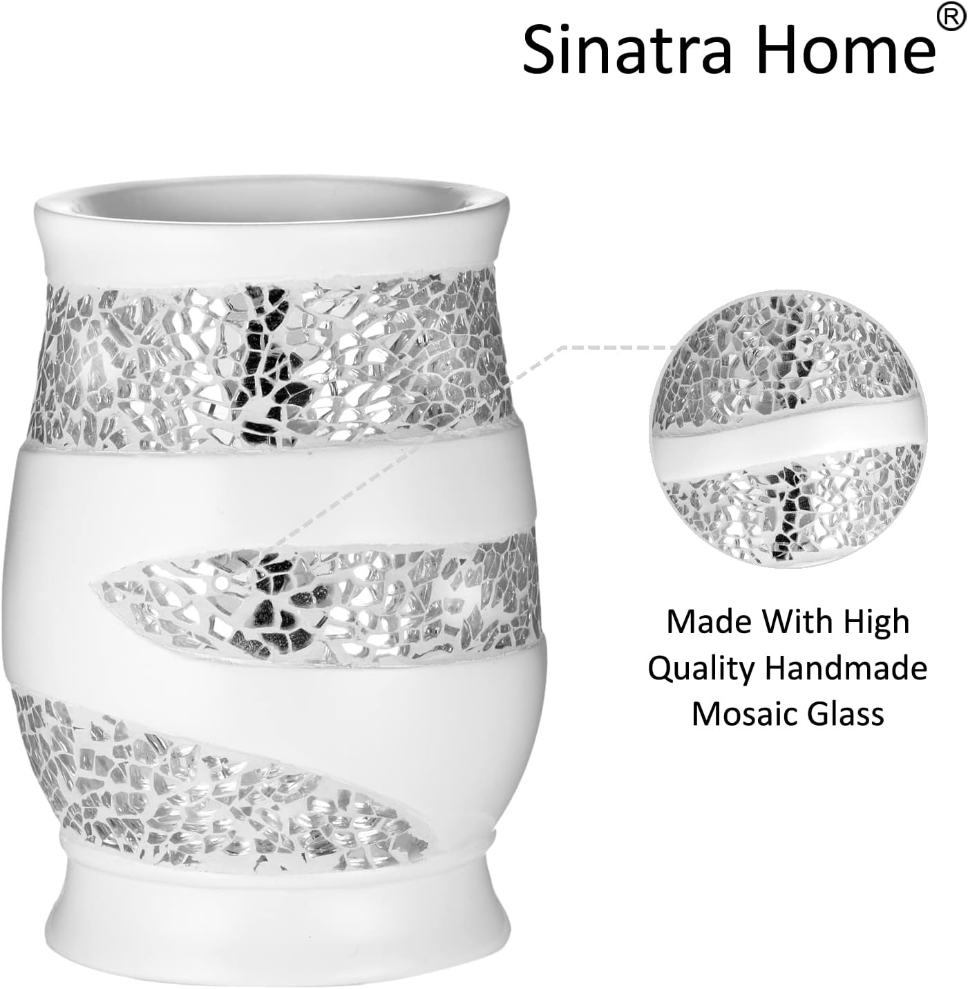 Stylish Sinatra Tumbler - Modern Luxury Bath Tumbler