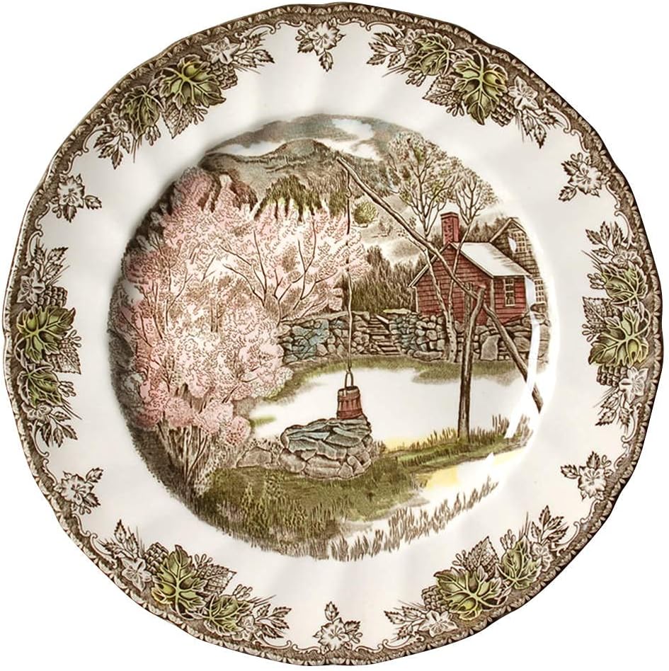 Johnson Brothers Friendly Village Dinner Plate Relax and Enjoy