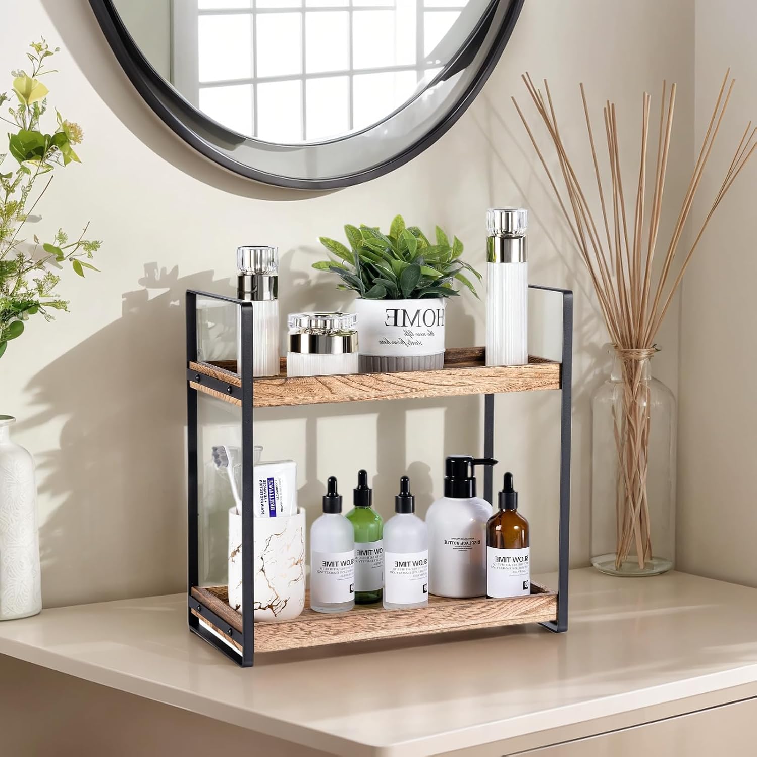Giftacity 2-Tier anticipate bathroom organizer