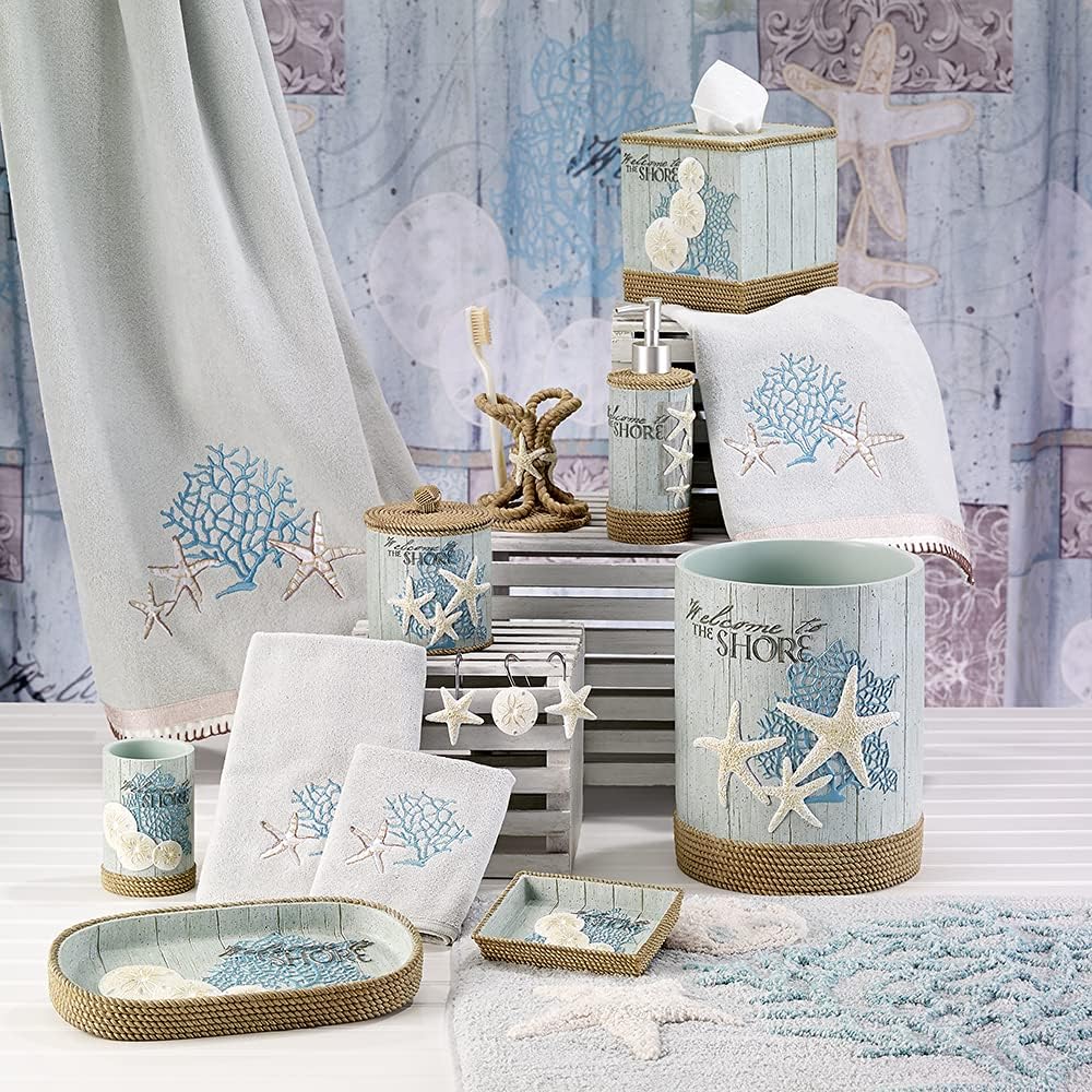 Avanti Linens Tumbler - Coastal Bathroom Decor