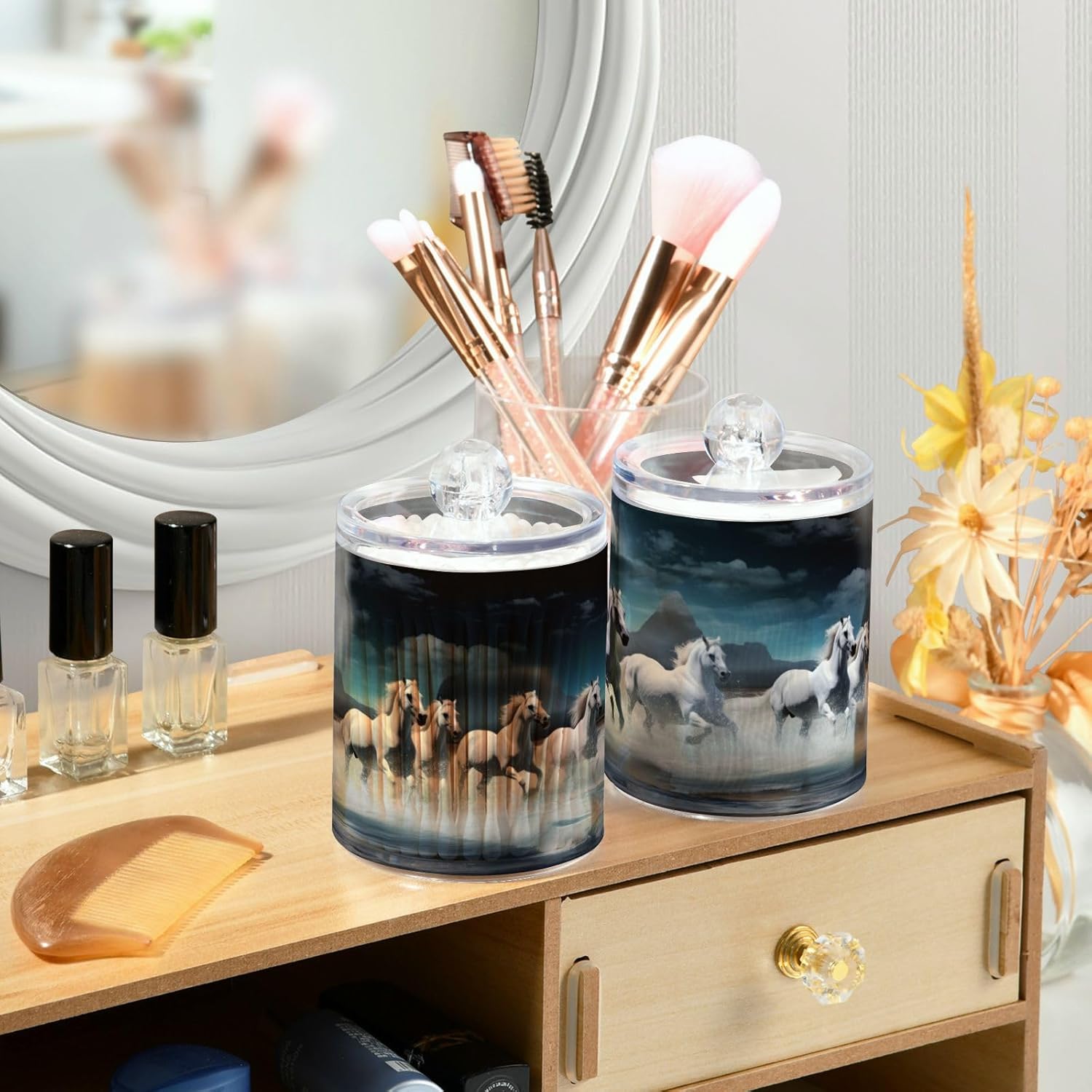 Double-Pack 10oz Plastic Jars