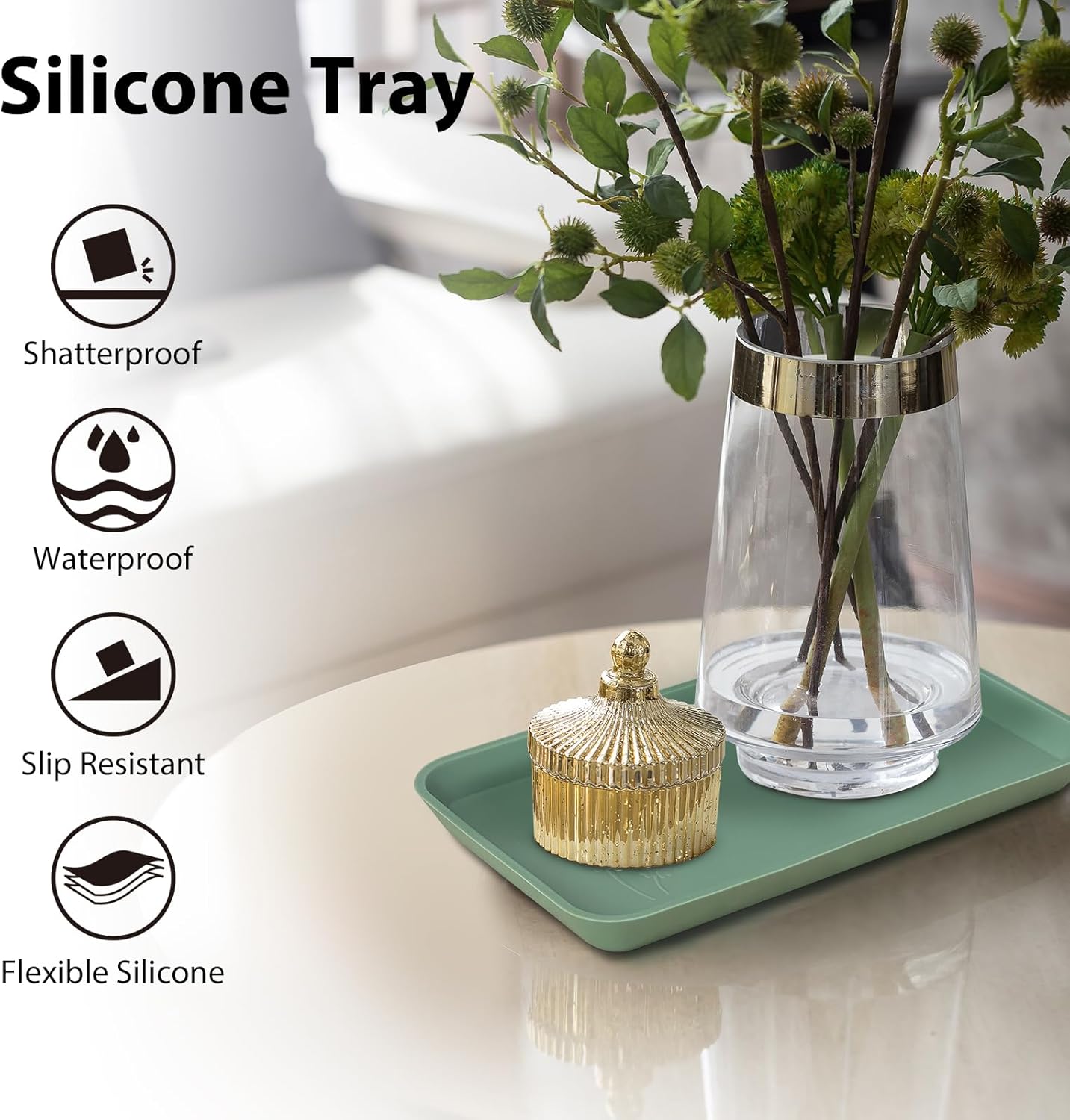 OKeanu Countertop Vanity Tray
