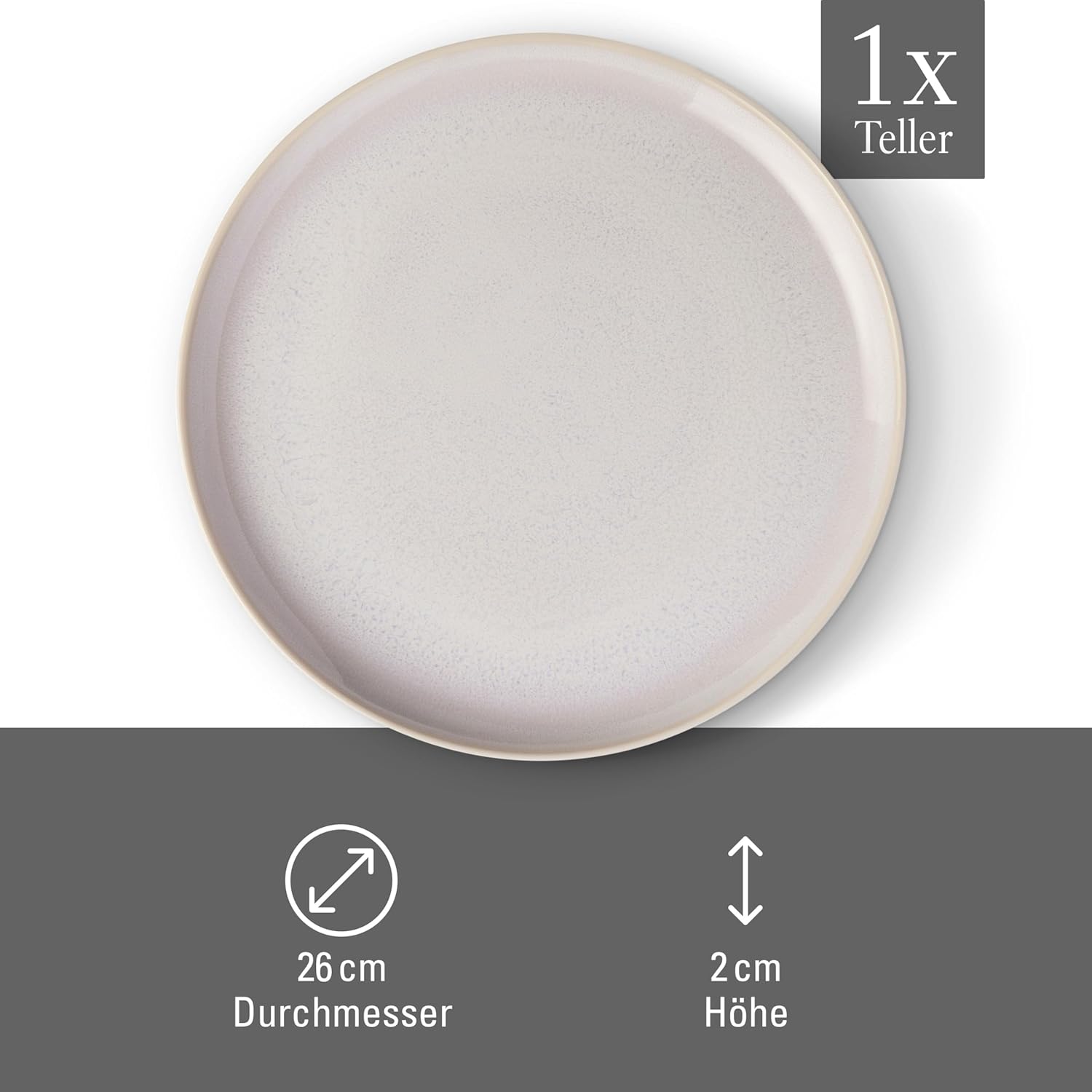 Crafted Cotton Dinner Plate by Villeroy Boch 1