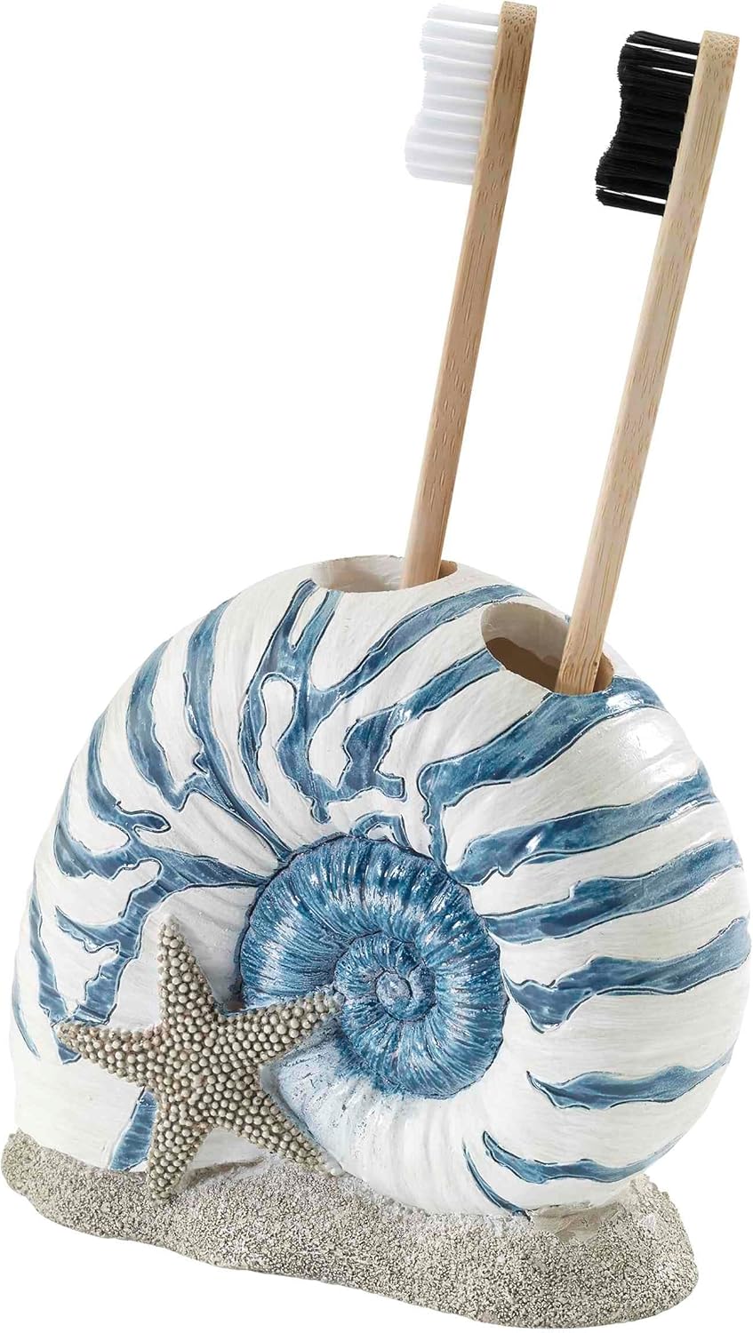 Nautically Inspired Toothbrush Holder Oceanscape Design