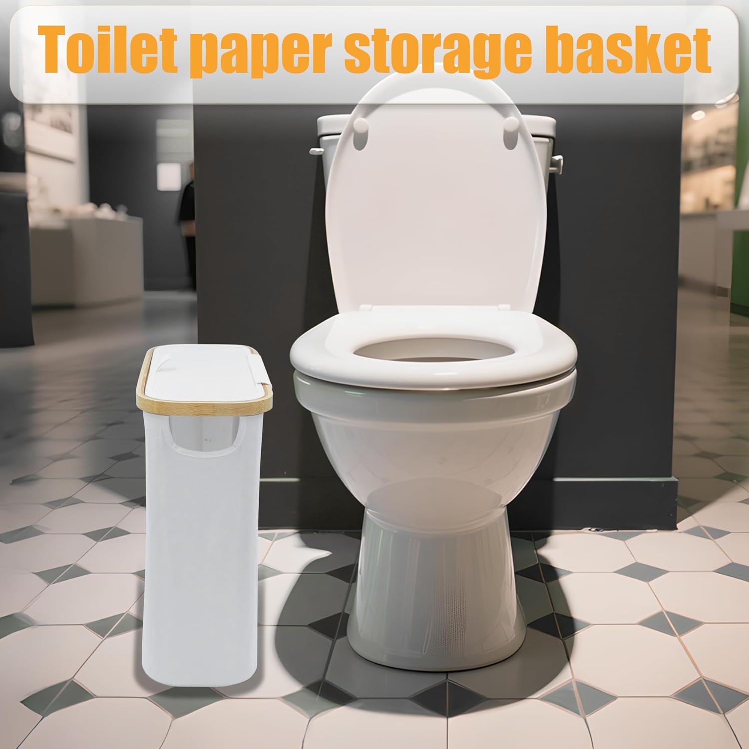 Sturdy Toilet Paper Basket