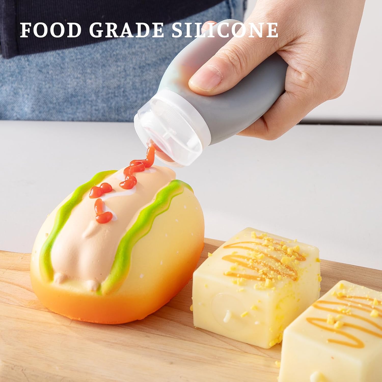 4-Piece Squeeze Salad Dressing Set