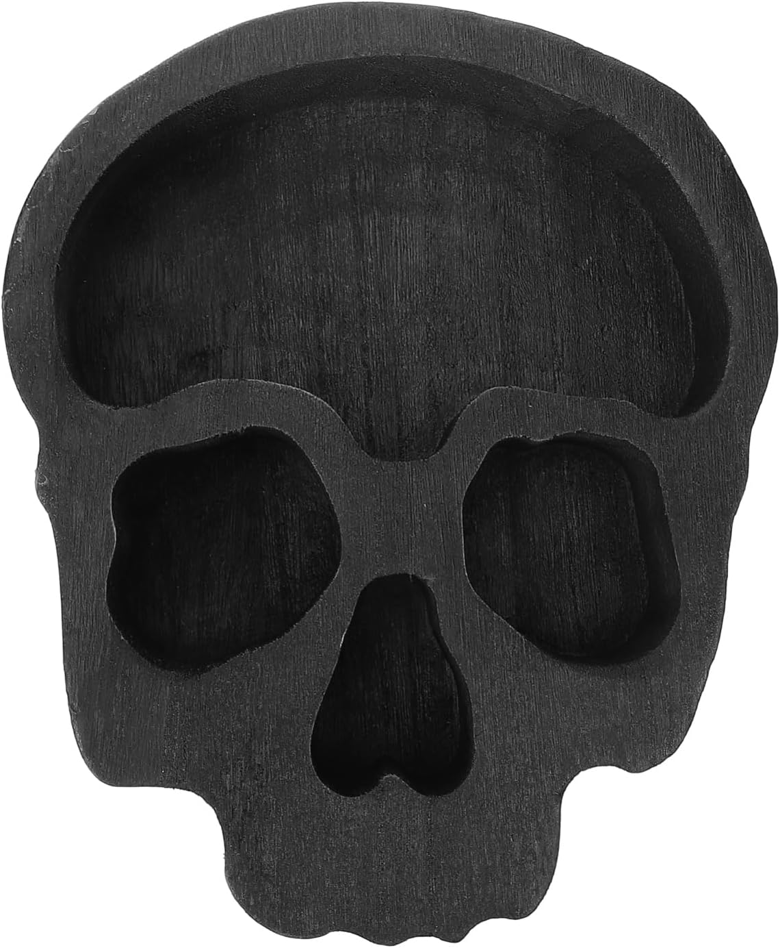 Alipis Halloween Wooden Skull Bowl Charcuterie Board