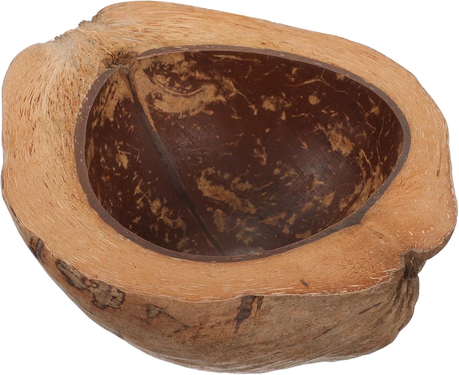 Coconut Shell Fruit Bowl Eco-Friendly Durable