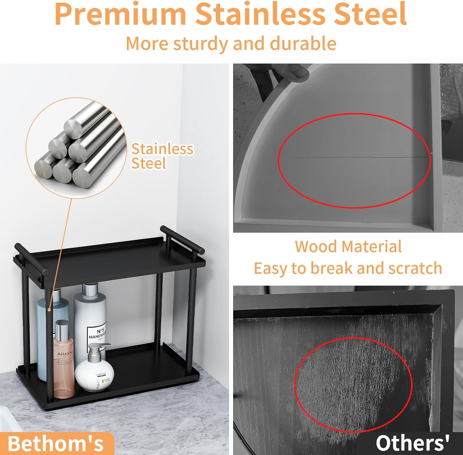 Space-Saving Bathroom Organizer