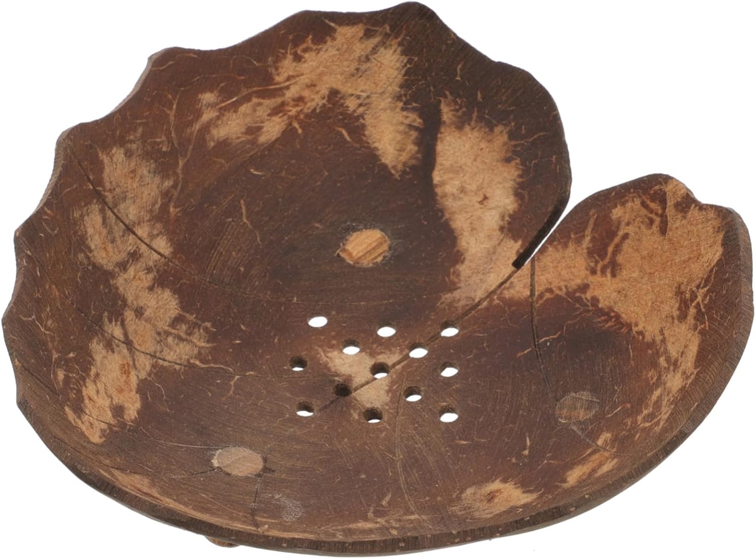 Stylish Coconut Shell Soap Dish Holder for Bathroom