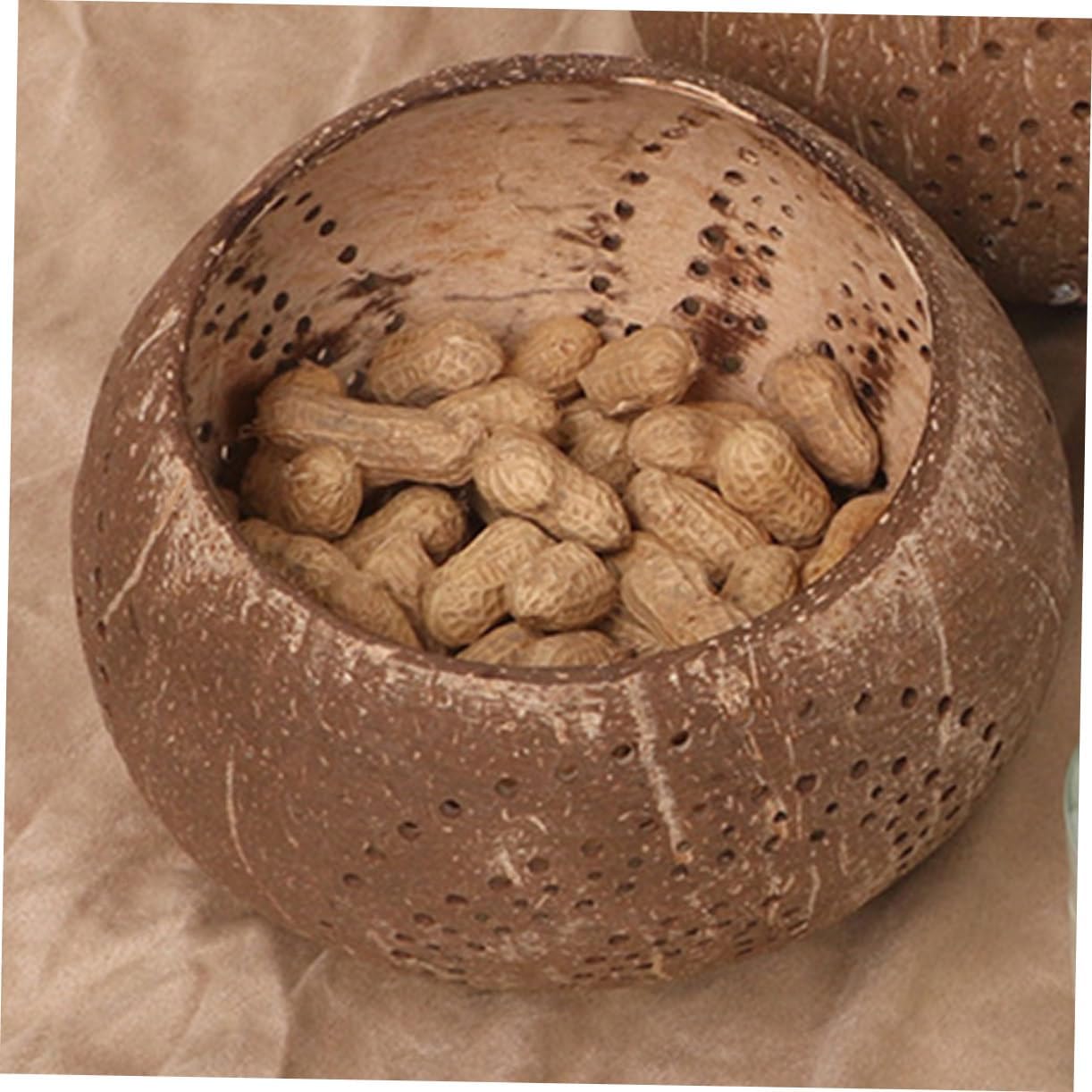 Coconuts Shell Candle Bowl