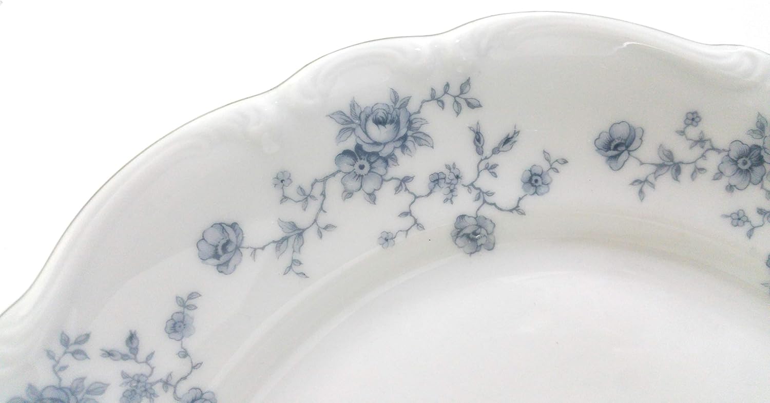 Johann Haviland Blue Gerdovita Dinner Plate Bavaria - Masterpiece of European craftsmanship