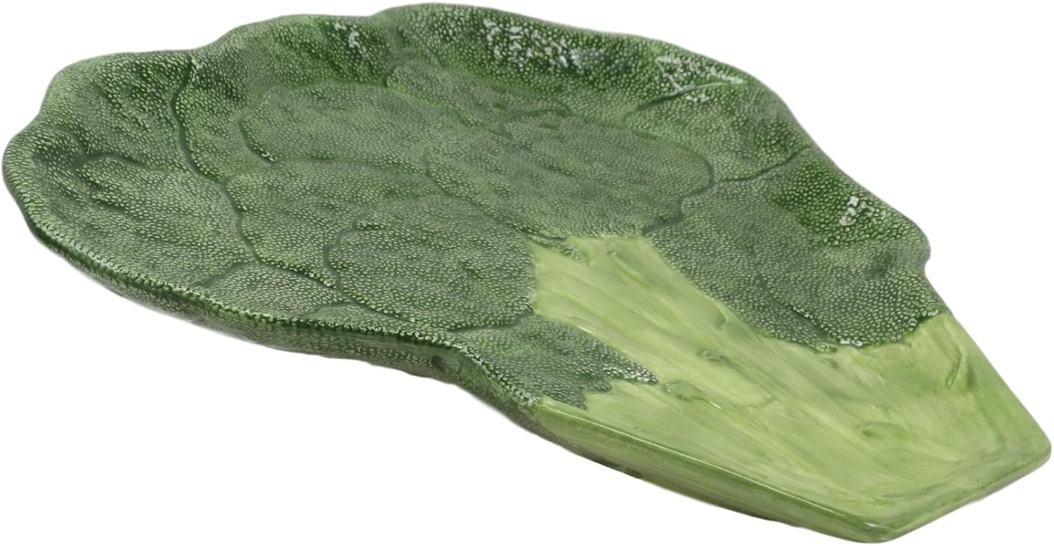 Ebros Gift Broccoli Steak Dinner Plate Set