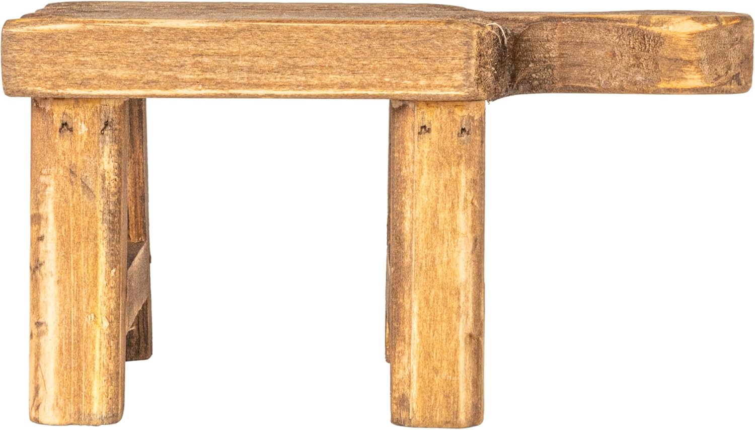 Creative Co-Op Decorative Pedestal with Handle