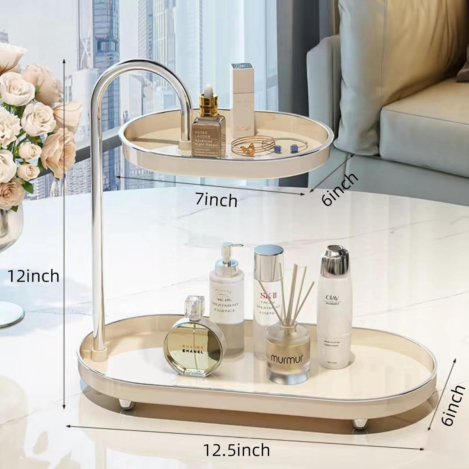 KQJS bathroom sink vanity tray