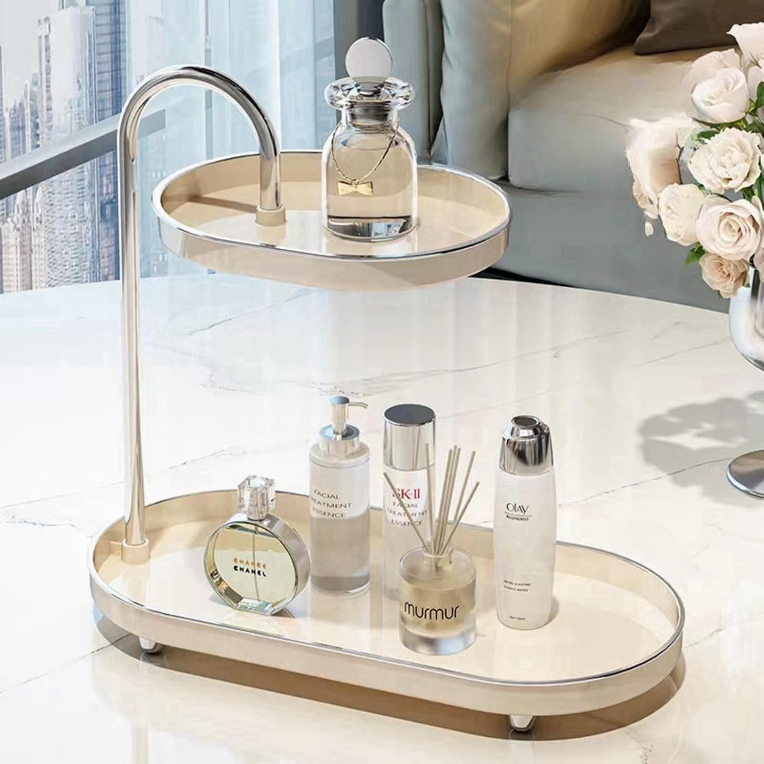KQJS bathroom sink vanity tray