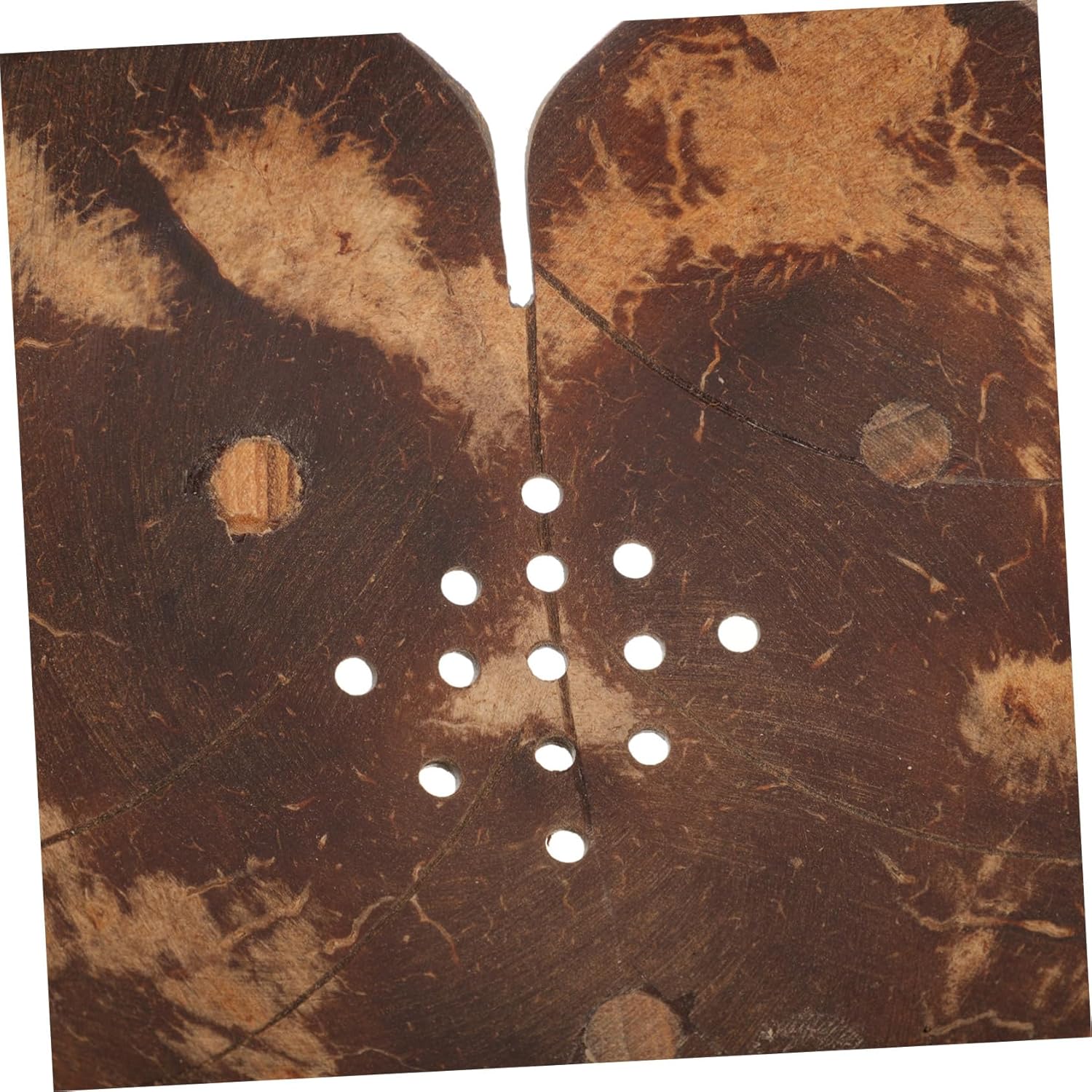 Stylish Coconut Shell Soap Dish Holder for Bathroom