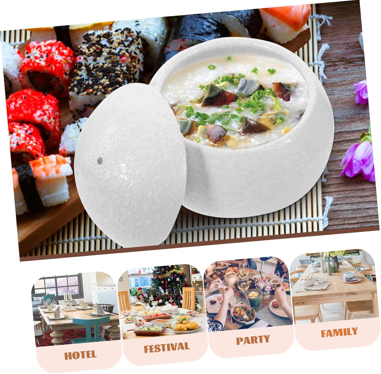 Translucent Porcelain Bowl