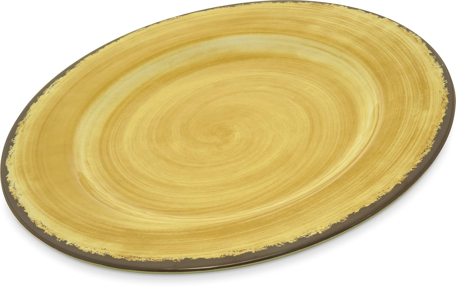 Carlisle Mingle Melamine Dinner Plate with Pottery Style