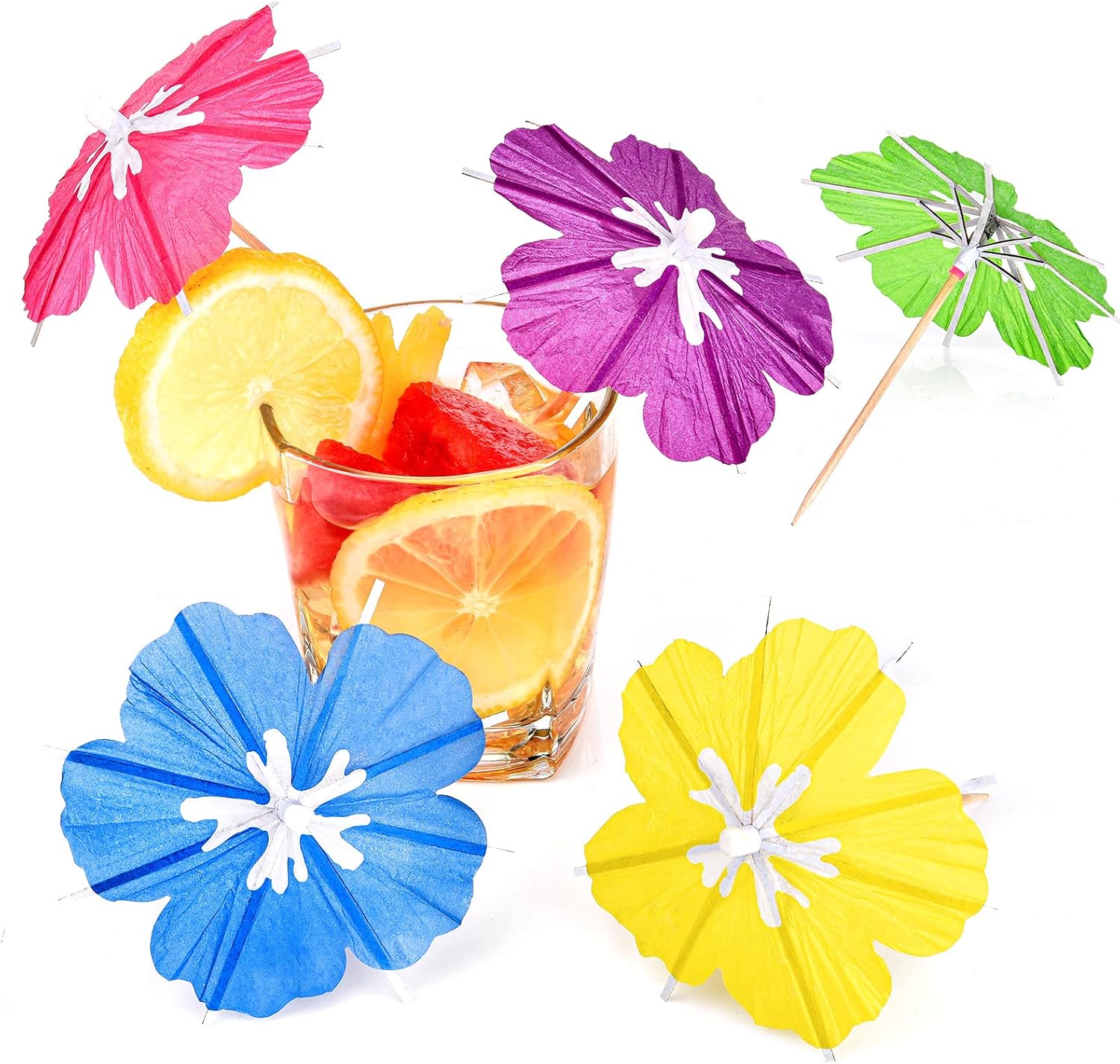 150 tropical umbrella picks forParasol Cocktail Sticks