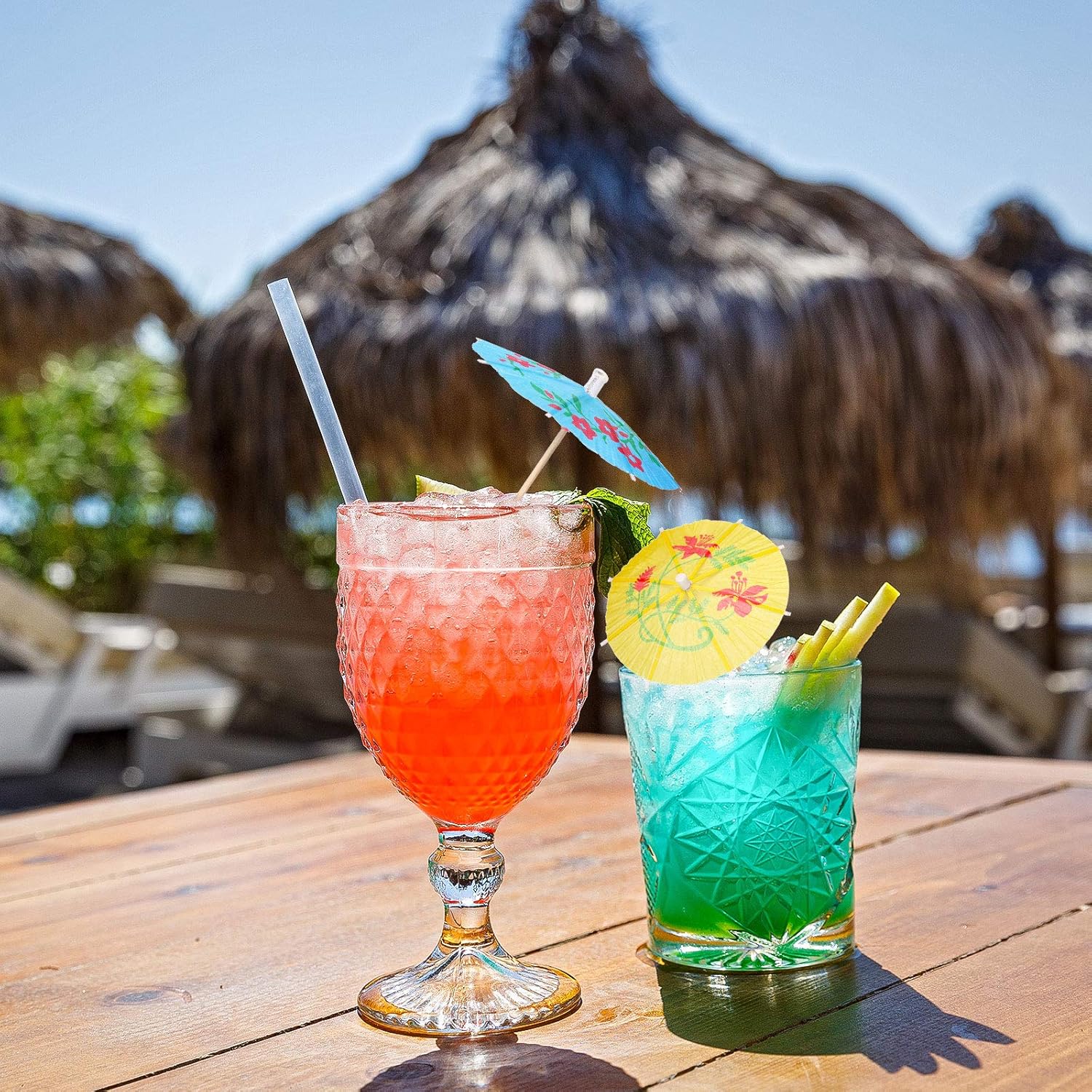 Patelai Drink Umbrellas Cocktail Picks