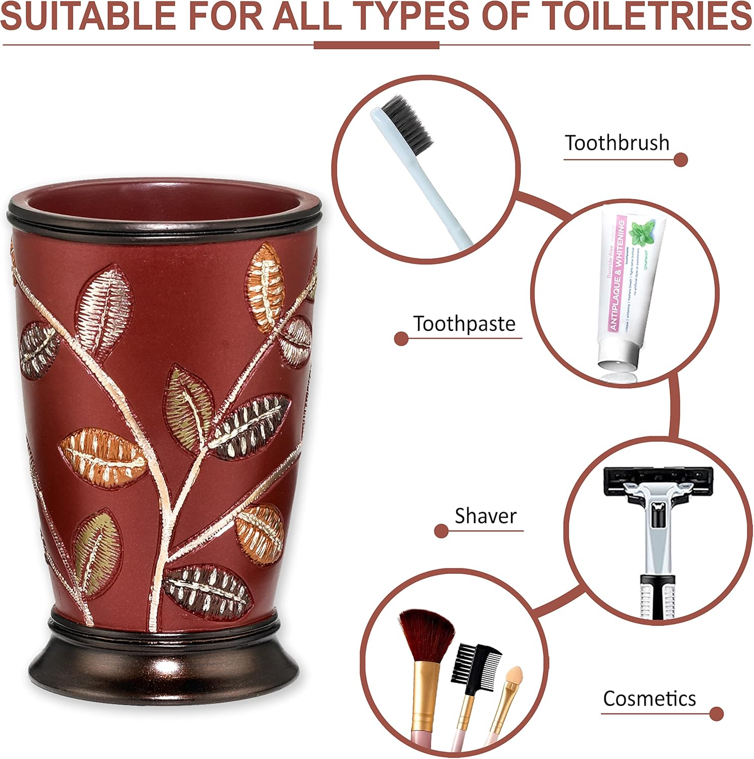 Stylish Modern Tumbler for the Bath