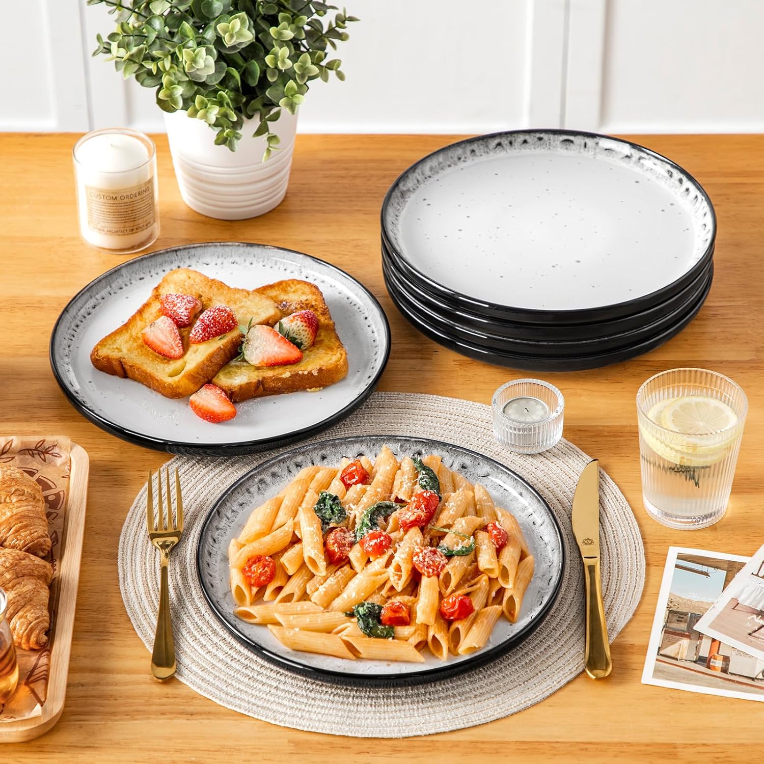 Vancasso PLAYA 6-Piece Dinner Plate Set