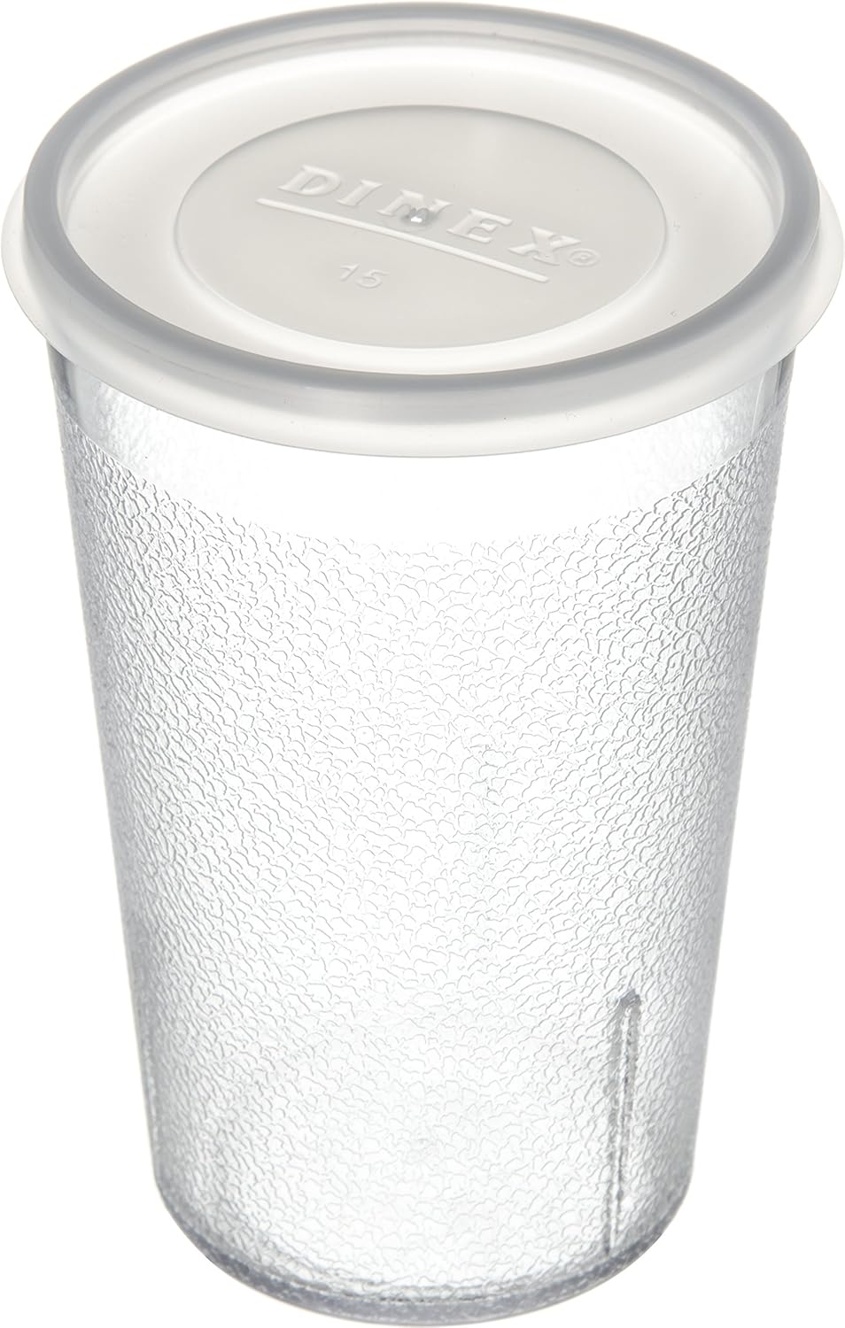 Carlisle Plastic Stackable Tumbler 95 oz Clear Party Use